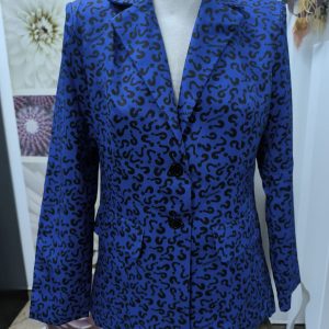 Chaqueta Azul Índigo Interrogación