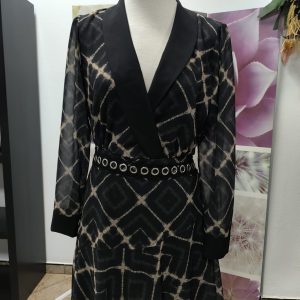 Vestido Black Squared